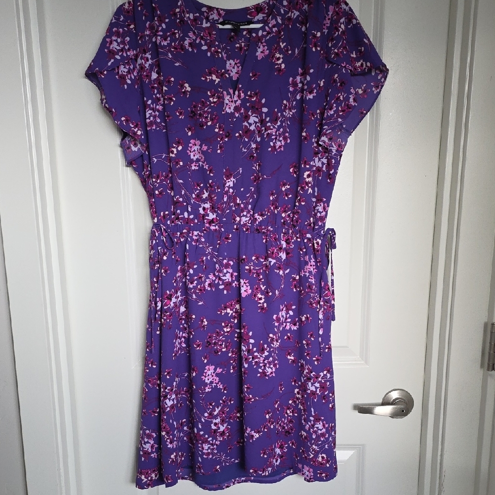 41 Hawthorn Violet Blossom Mini Dress